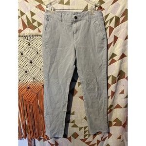 Bonobos Pants 31x30 Stretch Washed Chino Gray Slim Trousers Mens 31/30